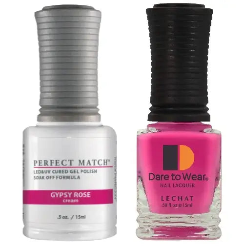 Lechat Perfect Match Gel Polish & Nail Lacquer - Gypsy Rose 0.5 oz - #PMS234 - Premier Nail Supply 