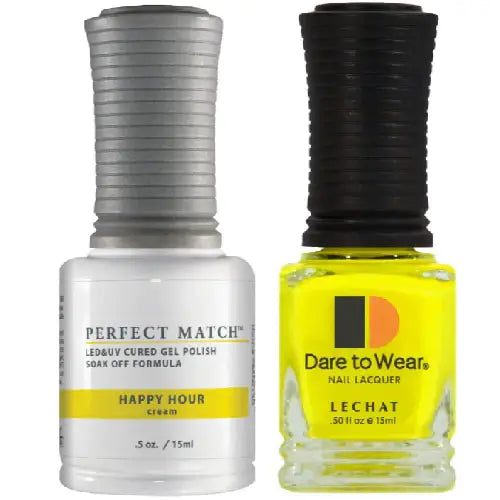 Lechat Perfect Match Gel Polish & Nail Lacquer - Happy Hour 0.5 oz - #PMS039 - Premier Nail Supply 