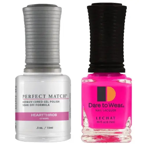 Lechat Perfect Match Gel Polish & Nail Lacquer - Heartthrob 0.5 oz - #PMS200 - Premier Nail Supply 