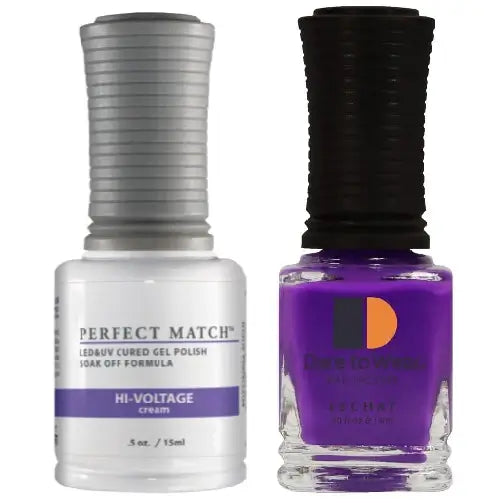Lechat Perfect Match Gel Polish & Nail Lacquer - Hi-Voltage 0.5 oz - #PMS204 - Premier Nail Supply 