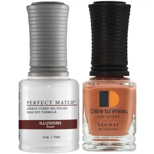 Lechat Perfect Match Gel Polish & Nail Lacquer - Illusions 0.5 oz - #PMS107 - Premier Nail Supply 