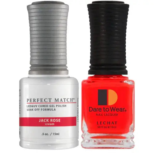 Lechat Perfect Match Gel Polish & Nail Lacquer - Jack Rose 0.5 oz - #PMS011 - Premier Nail Supply 