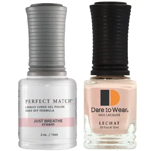 Lechat Perfect Match Gel Polish & Nail Lacquer - Just Breathe 0.5 oz - #PMS111 - Premier Nail Supply 