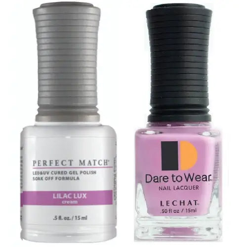 Lechat Perfect Match Gel Polish & Nail Lacquer - Lilac Lux 0.5 oz - #PMS267 - Premier Nail Supply 