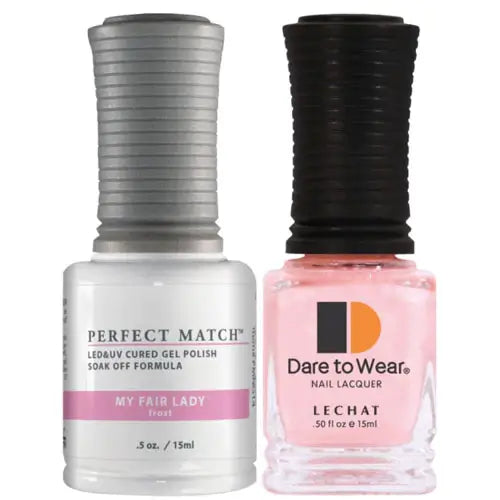Lechat Perfect Match Gel Polish & Nail Lacquer - My Fair Lady 0.5 oz - #PMS014 - Premier Nail Supply 