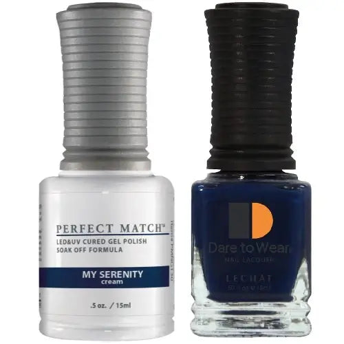 Lechat Perfect Match Gel Polish & Nail Lacquer - My Serenity 0.5 oz - #PMS130 - Premier Nail Supply 