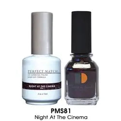 Lechat Perfect Match Gel Polish & Nail Lacquer - Night At The Cinema 0.5 oz - #PMS81 - Premier Nail Supply 