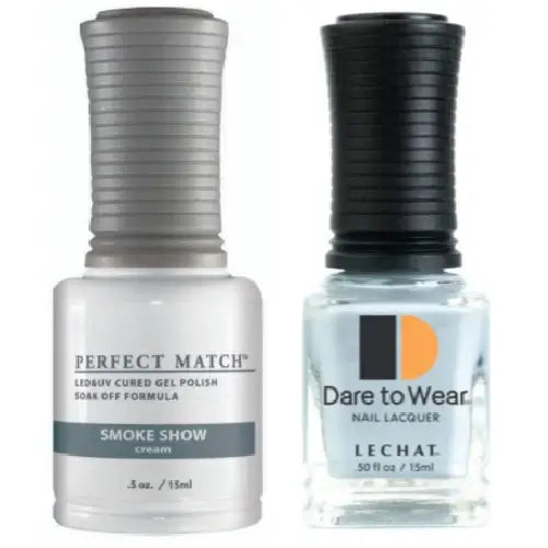 Lechat Perfect Match Gel Polish & Nail Lacquer - Smoke Show 0.5 oz - #PMS260 - Premier Nail Supply 