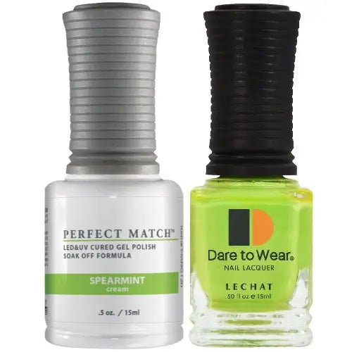 Lechat Perfect Match Gel Polish & Nail Lacquer - Spearmint 0.5 oz - #PMS120 - Premier Nail Supply 
