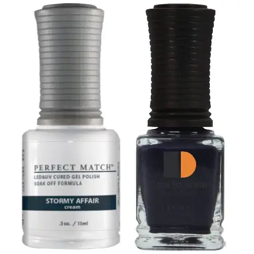Lechat Perfect Match Gel Polish & Nail Lacquer - Stormy Affair -#PMS186 - Premier Nail Supply 