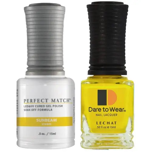 Lechat Perfect Match Gel Polish & Nail Lacquer - Sunbeam 0.5 oz - #PMS176 - Premier Nail Supply 