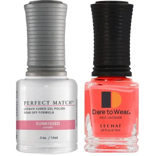 Lechat Perfect Match Gel Polish & Nail Lacquer - Sunkissed 0.5 oz - #PMS152 - Premier Nail Supply 