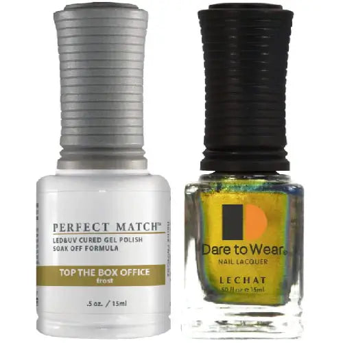 Lechat Perfect Match Gel Polish & Nail Lacquer - The The Box Office 0.5 oz - #PMS82 - Premier Nail Supply 