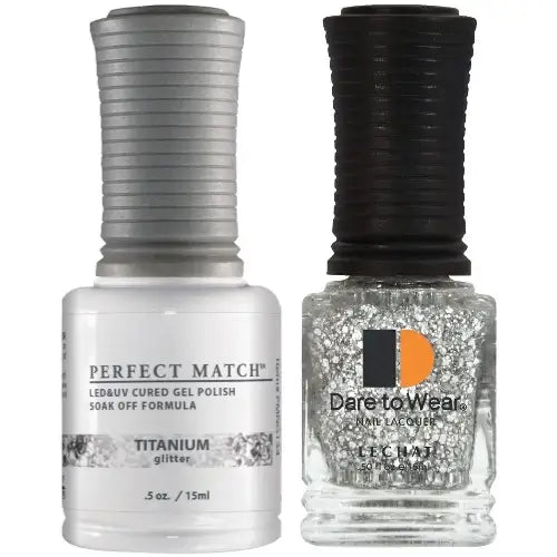 Lechat Perfect Match Gel Polish & Nail Lacquer - Titanium 0.5 oz - #PMS134 - Premier Nail Supply 
