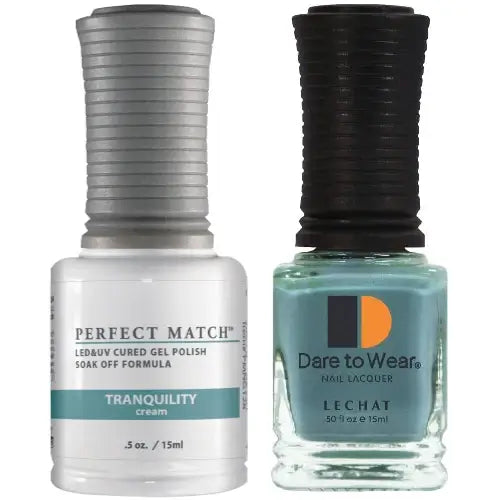 Lechat Perfect Match Gel Polish & Nail Lacquer - Tranquility 0.5 oz - #PMS128 - Premier Nail Supply 