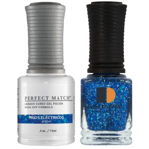 Lechat Perfect Match Gel Polish & Nail Lacquer - Trios Electricos 0.5 oz - #PMS90 - Premier Nail Supply 