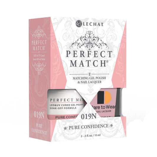 Lechat Perfect Match Gel Polish & Nail Lacquer Pure Confidence - #PMS019N