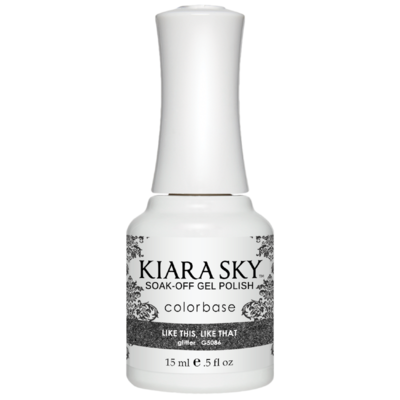 Kiara Sky All in one Gelcolor - Little Black Dress 0.5oz - #G5086 -Premier Nail Supply