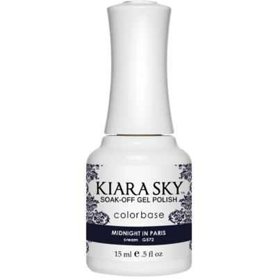 Kiara Sky  Gelcolor - Midnight In Paris 0.5oz  - #G572 - Premier Nail Supply 