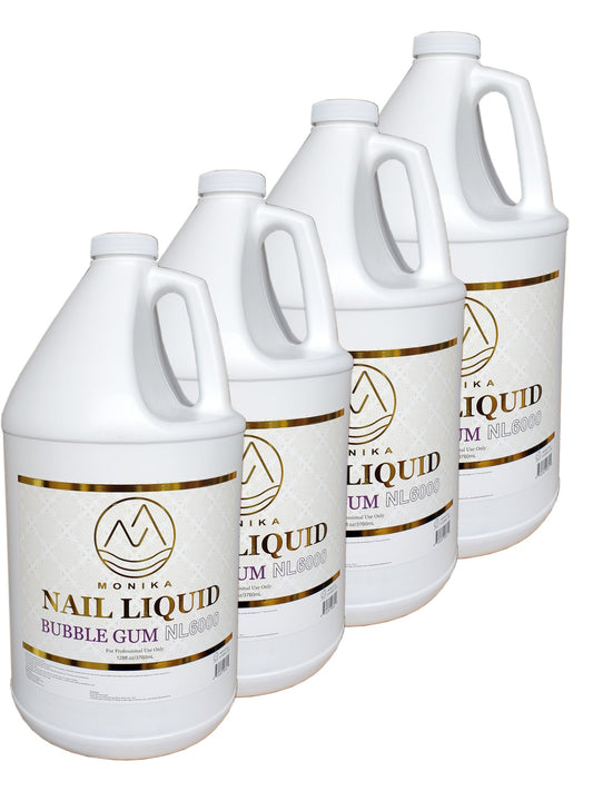 Monika - Nail liquid Bubble Gum NL6000 (Case/4 Gallon) - Premier Nail Supply 