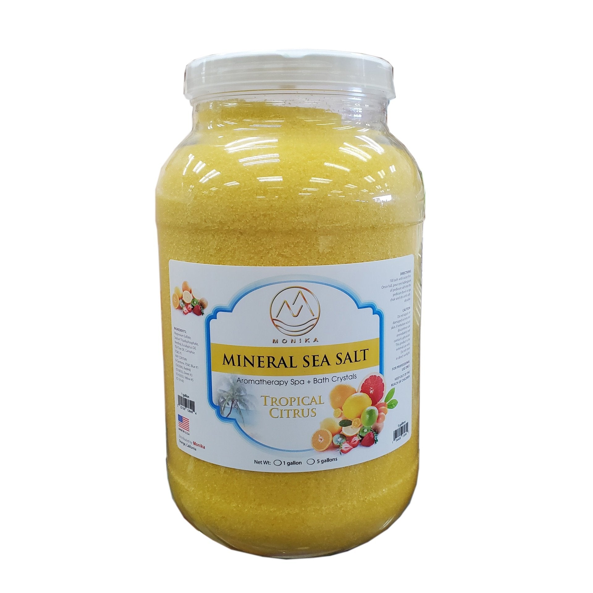 Monika - Sea Salt Tropical Citrus 4 Gallon - Premier Nail Supply 