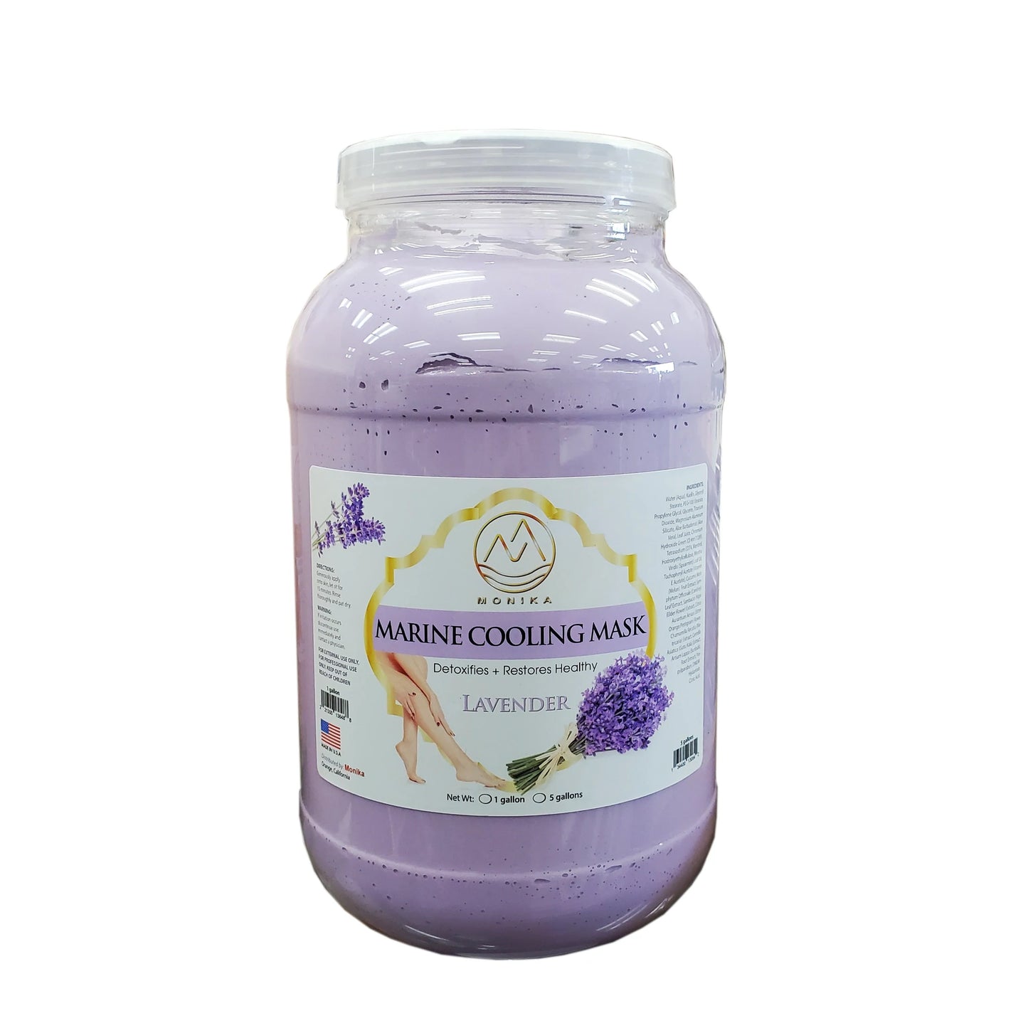 Monika Marine Mask Lavender Gallon - Premier Nail Supply 
