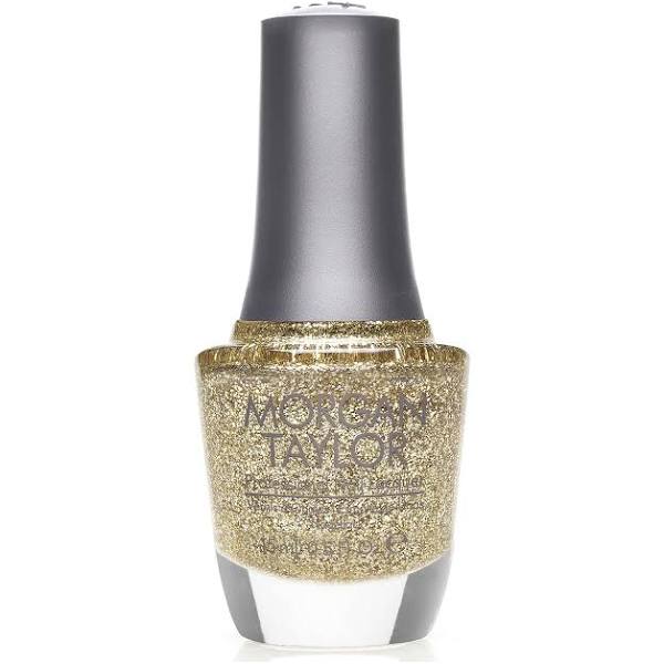 Morgan Taylor Nail Lacquer - All That Glitters Is Gold 0.5 oz - #3110947 - Premier Nail Supply 