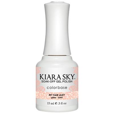 Kiara Sky Gelcolor - My Fair Lady 0.5 oz - #G495 - Premier Nail Supply 