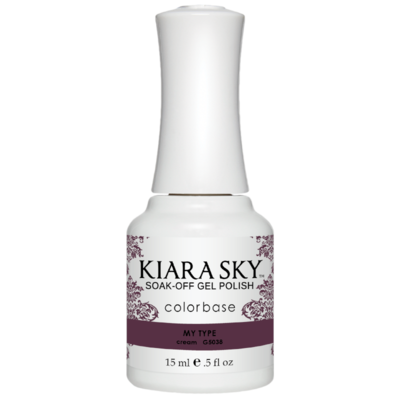 Kiara Sky All in one Gelcolor - My Type 0.5oz - #G5038 -Premier Nail Supply