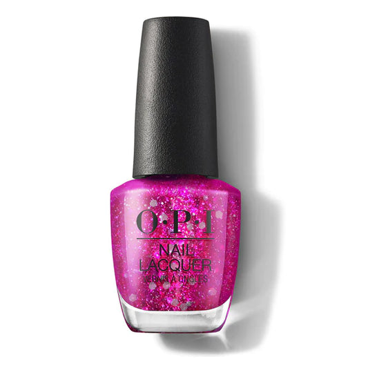 OPI Nail Lacquer - I Pink It's Snowing 0.5 oz - #HRP15 - Premier Nail Supply 