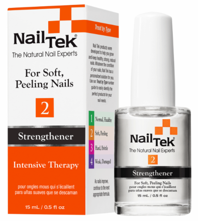NailTek - Strengthener 2 - Intensive Therapy 0.5 oz - Premier Nail Supply 