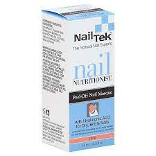 Nail Tek Nutritionist Peel-Off Nail Masque Pink 0.5 oz - Premier Nail Supply 
