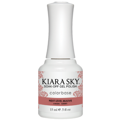 Kiara Sky All in one Gelcolor - Next Level Mauve 0.5oz - #G5051 -Premier Nail Supply