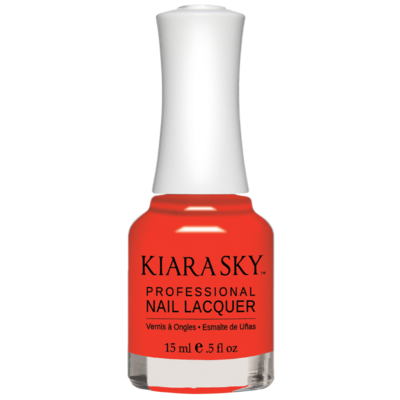 Kiara Sky All in one Nail Lacquer - No Redgrets  0.5 oz - #N5032 -Premier Nail Supply