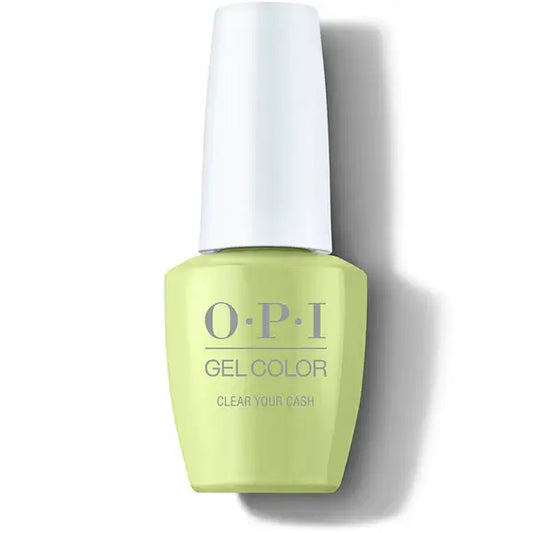 OPI Gelcolor - CLEAR YOUR CASH 0.5 oz #GCS005 - Premier Nail Supply 