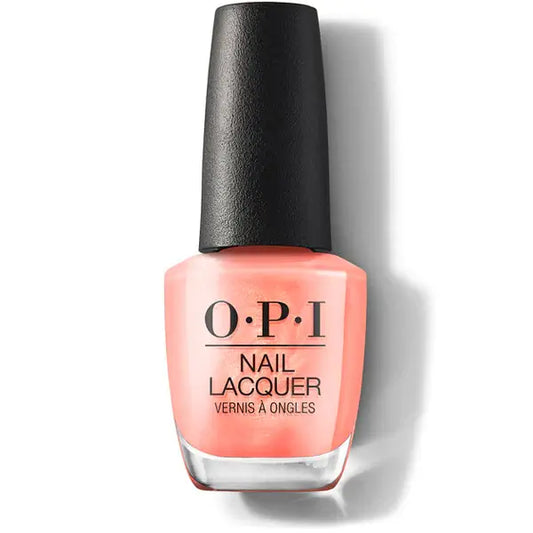 OPI Nail Lacquer - Data Peach 0.5 oz #NLS008 - Premier Nail Supply 