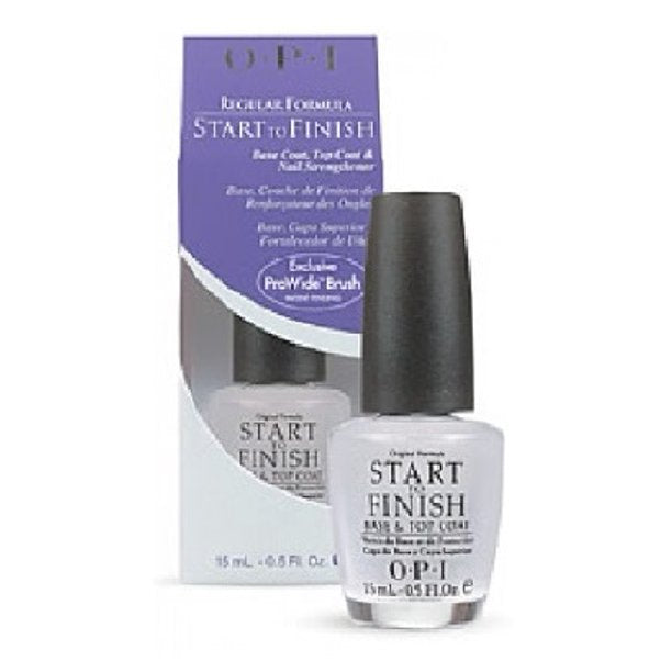 OPI Start to Finish - Base Coat, Topcoat & Nail Strengthener 0.5 oz - Premier Nail Supply 