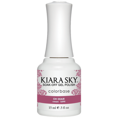 Kiara Sky Gelcolor - Oh Dear! 0.5oz - #G595 - Premier Nail Supply 