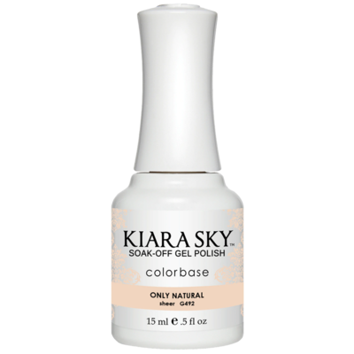 Kiara Sky Gelcolor - Only Natural 0.5 oz - #G492 - Premier Nail Supply 