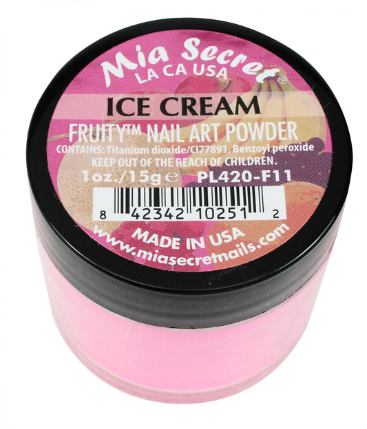 Mia Secret - Ice Cream Fruity Acrylic Powder 1 oz - #PL420-F11 - Premier Nail Supply 