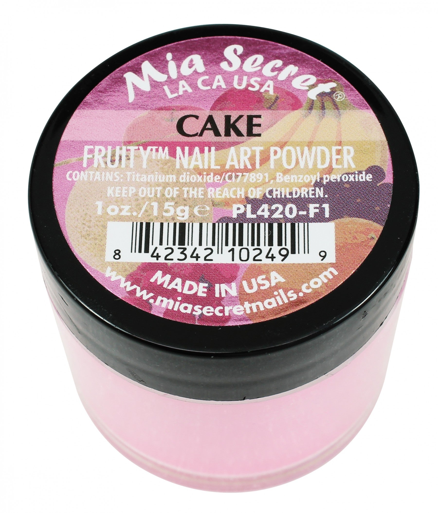 Mia Secret - Cake Fruity Acrylic Powder 1 oz - #PL420-F1 - Premier Nail Supply 