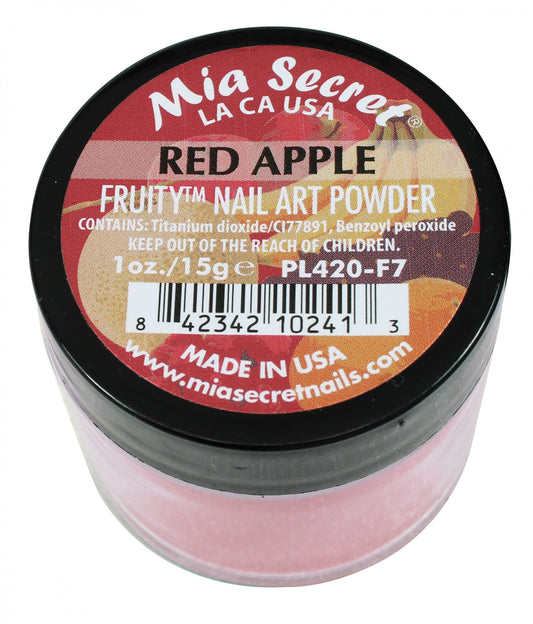 Mia Secret - Red Apple Fruity Acrylic Powder 1 oz - #PL420-F7 - Premier Nail Supply 