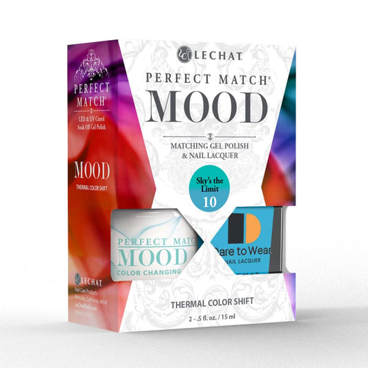 Lechat Perfect Match Mood Color Changing Gel Polish - Sky's the Limit 0.5 oz - #PMMDS10 - Premier Nail Supply 