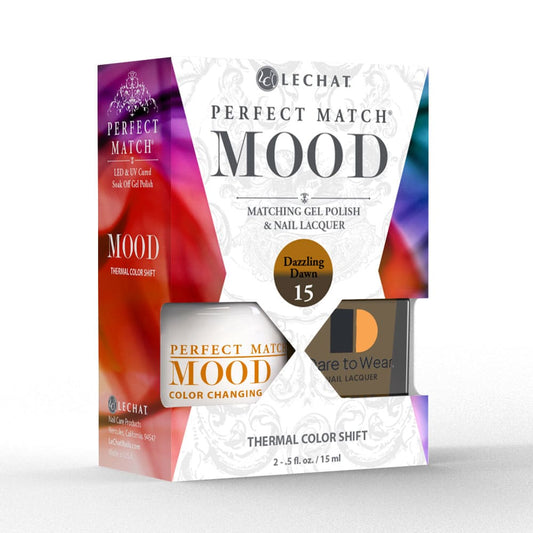Lechat Perfect Match Mood Color Changing Gel Polish - Dazzling Dawn 0.5 oz - #PMMDS15 - Premier Nail Supply 