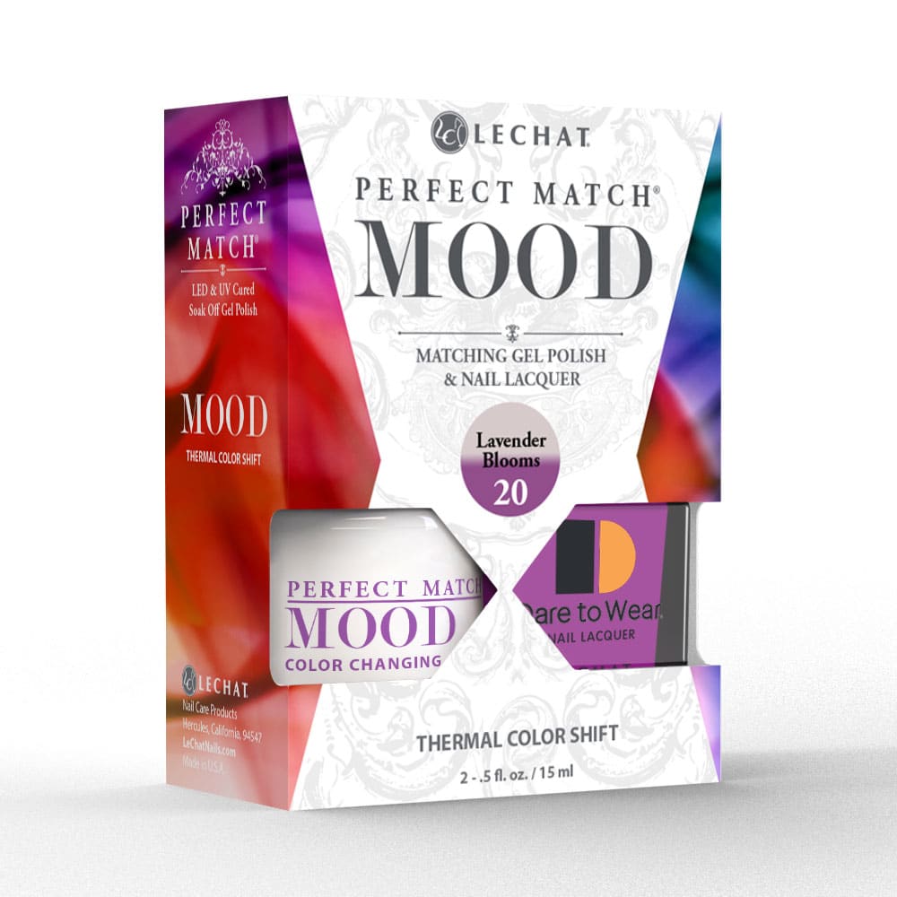 Lechat Perfect Match Mood Color Changing Gel Polish - Lavender Blooms 0.5 oz - #PMMDS20 - Premier Nail Supply 