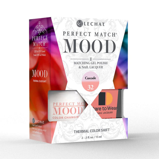 Lechat Perfect Match Mood Color Changing Gel Polish - Cascade 0.5 oz - #PMMDS32 - Premier Nail Supply 
