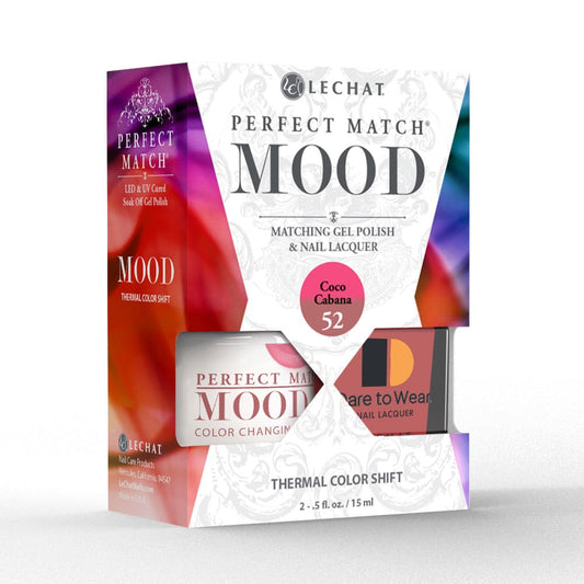 Lechat Perfect Match Mood Color Changing Gel Polish - Coco Cabana  0.5 oz - #PMMDS52 - Premier Nail Supply 