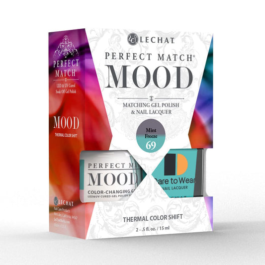 Lechat Perfect Match Mood Color Changing Gel Polish - Sea Glass 0.5 oz - #PMMDS69 - Premier Nail Supply 