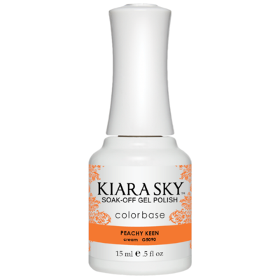 Kiara Sky All in one Gelcolor - Peachy Keen 0.5oz - #G5090 -Premier Nail Supply