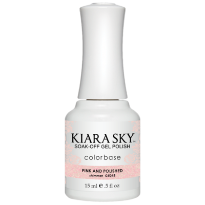 Kiara Sky All in one Gelcolor - Pink And Polished 0.5oz - #G5045 -Premier Nail Supply